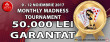 “MONTHLY MADNESS TOURNAMENT” 50.000 LEI GARANTAT 