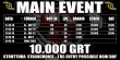 11-13 MAGGIO MAIN EVENT 10.000 GARANTITI