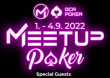 Meetup Poker ft Special Guests | Casino As, 1 - 4 SEPTEMBER | 70.000€+ GTD