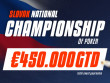 Slovak National Championship of Poker | Bratislava, 20 - 27 NOV 2023 | €450,000 GTD